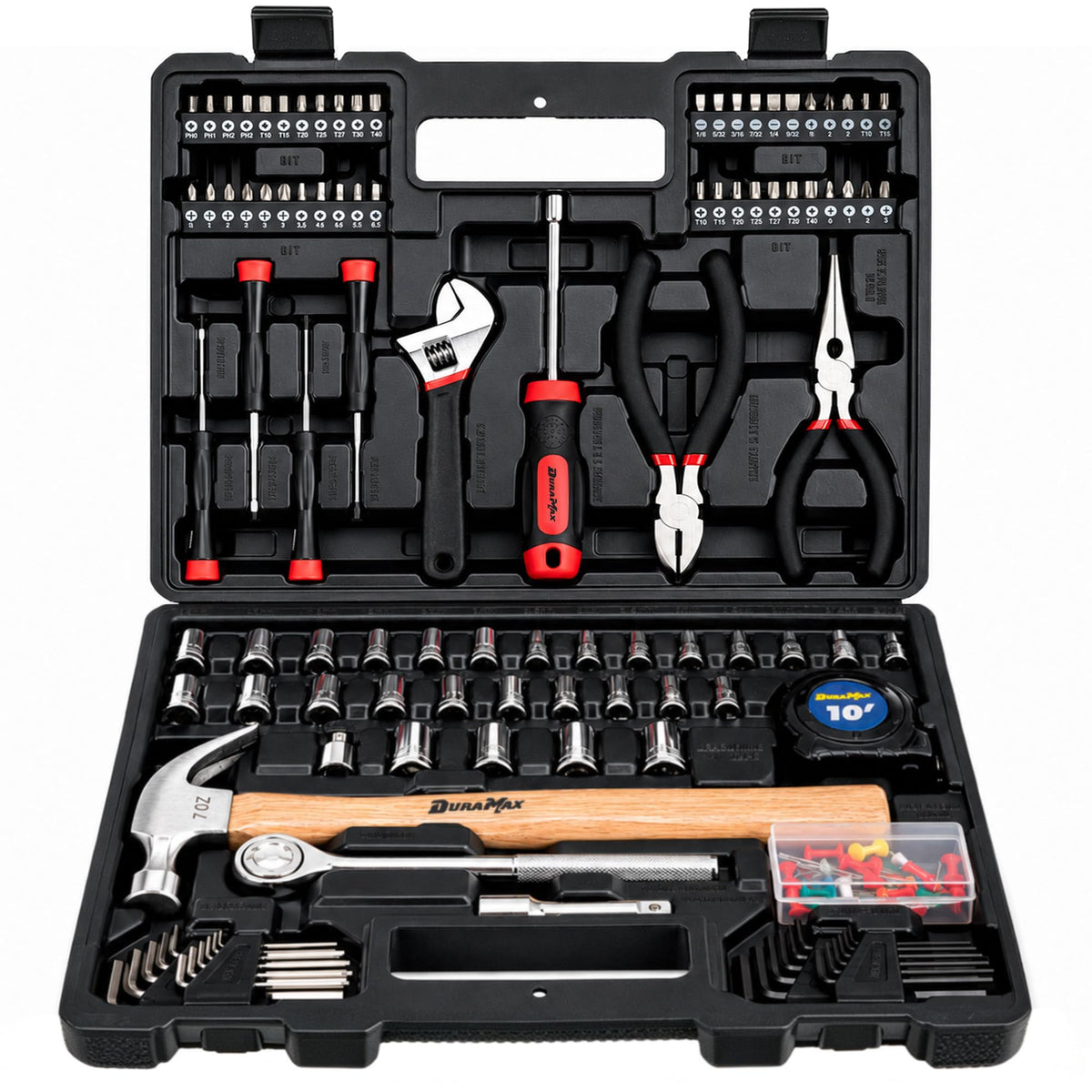 156-Piece Tool Kit with Storage Case T939