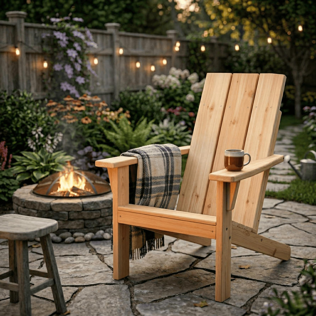 Natural Stain Adirondack Chair A48634