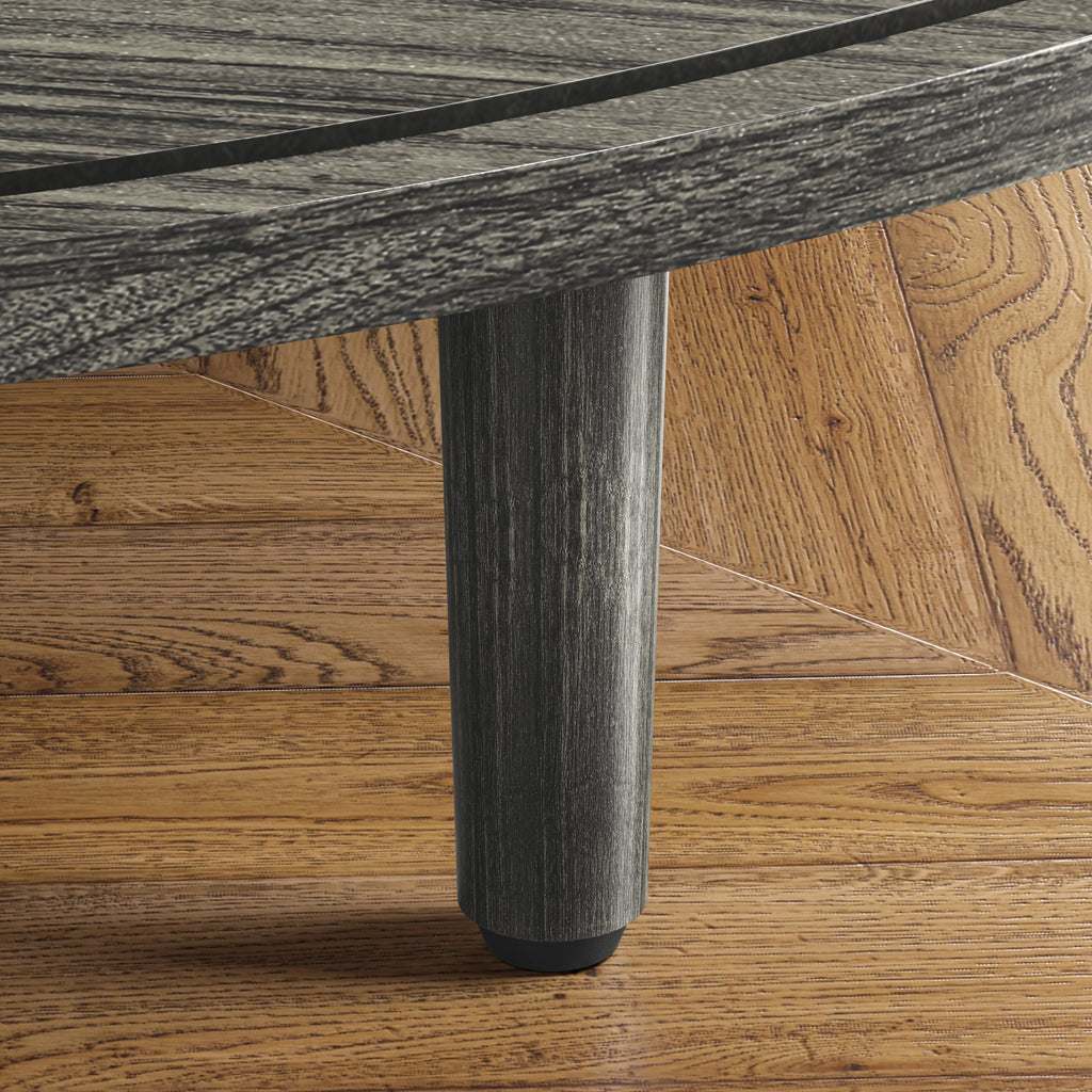Round Coffee Table, 31.5" Lift-Top with Storage, Grey Q463410