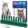 Cat Flea & Tick Topical Drops 12 Doses C8287