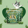 Natural Soft Wood Cat Litter Set of 2 M1907